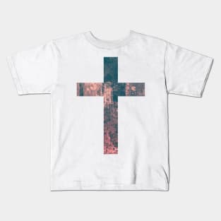 City Easter Cross Design Kids T-Shirt